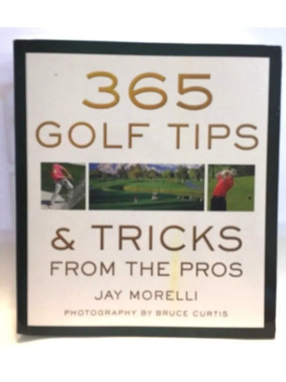 Sports 365 GOLF TIPS & TRICKS FROM PROS By Jay Morelli Paperback 2013